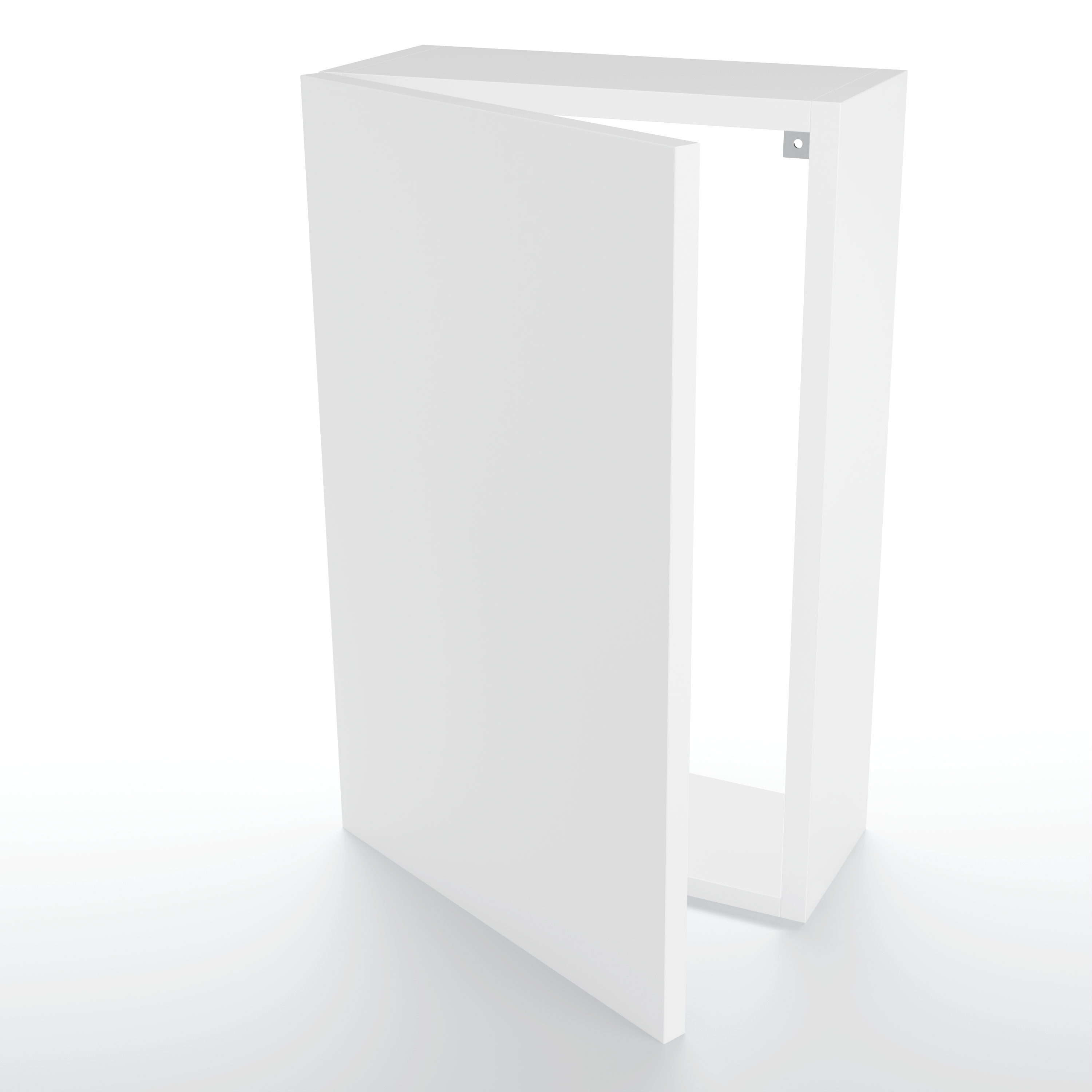 Cache tableau électrique blanc "SUR MESURE"