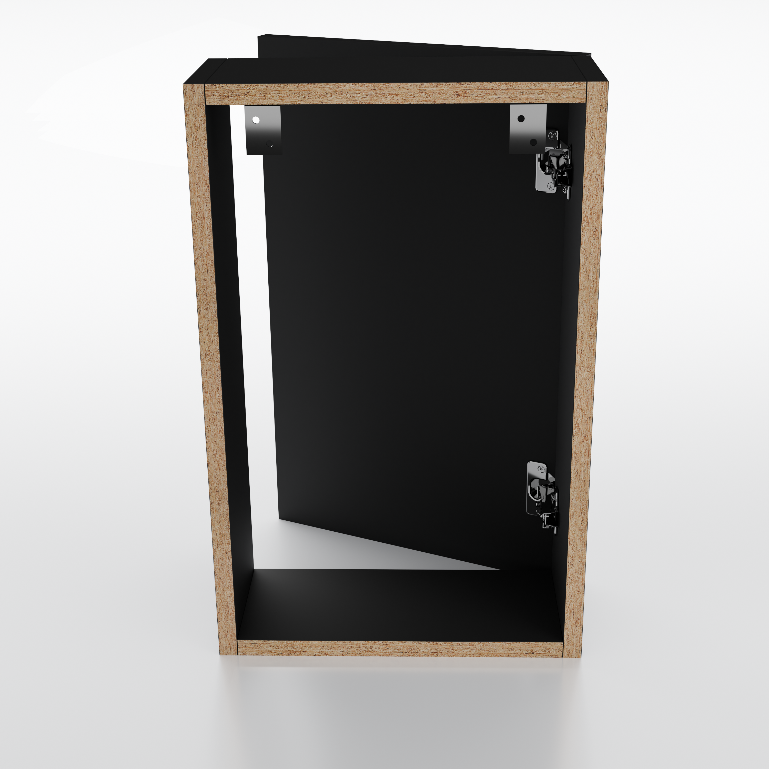 Cache tableau électrique Noir