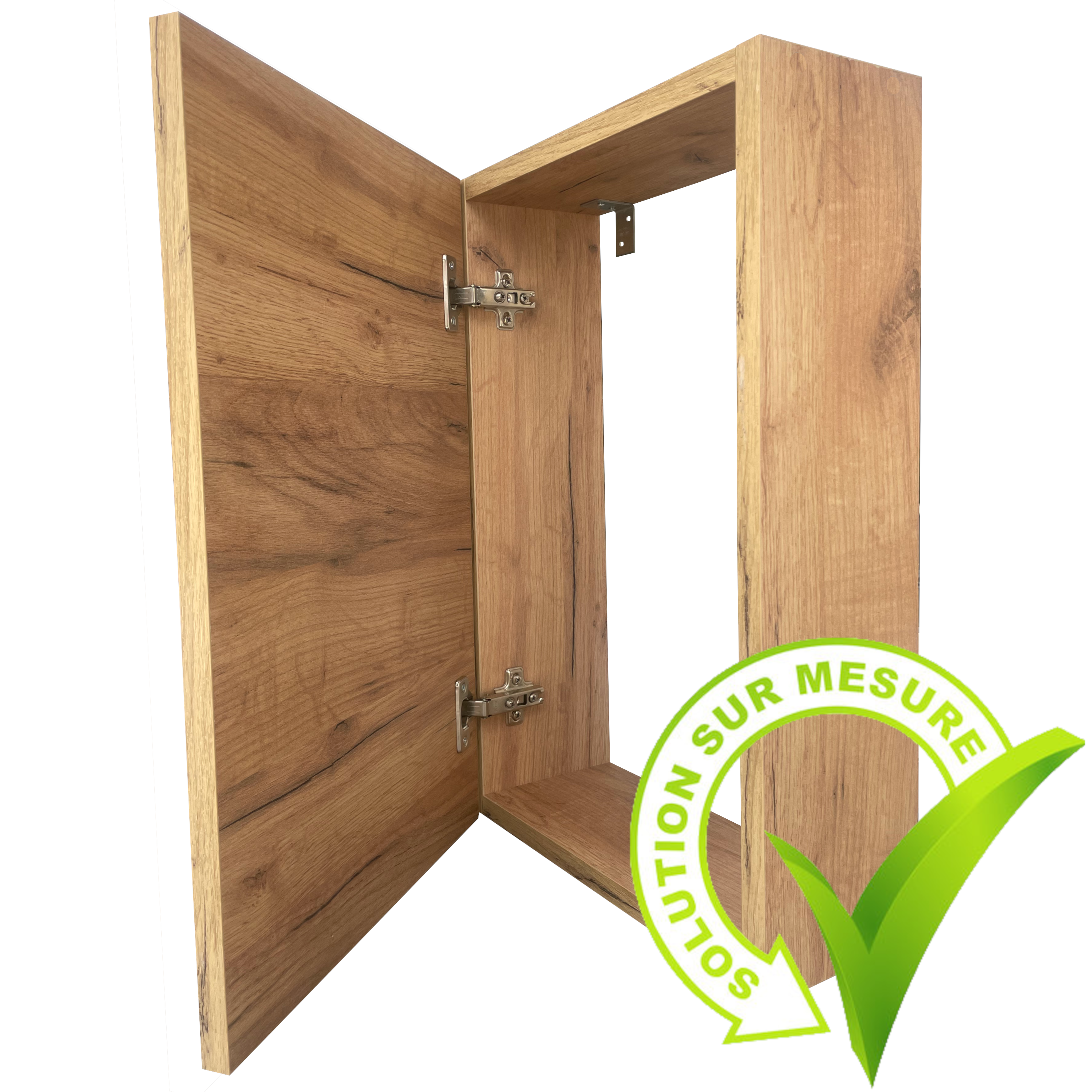 Cache tableau électrique bois "SUR MESURE"