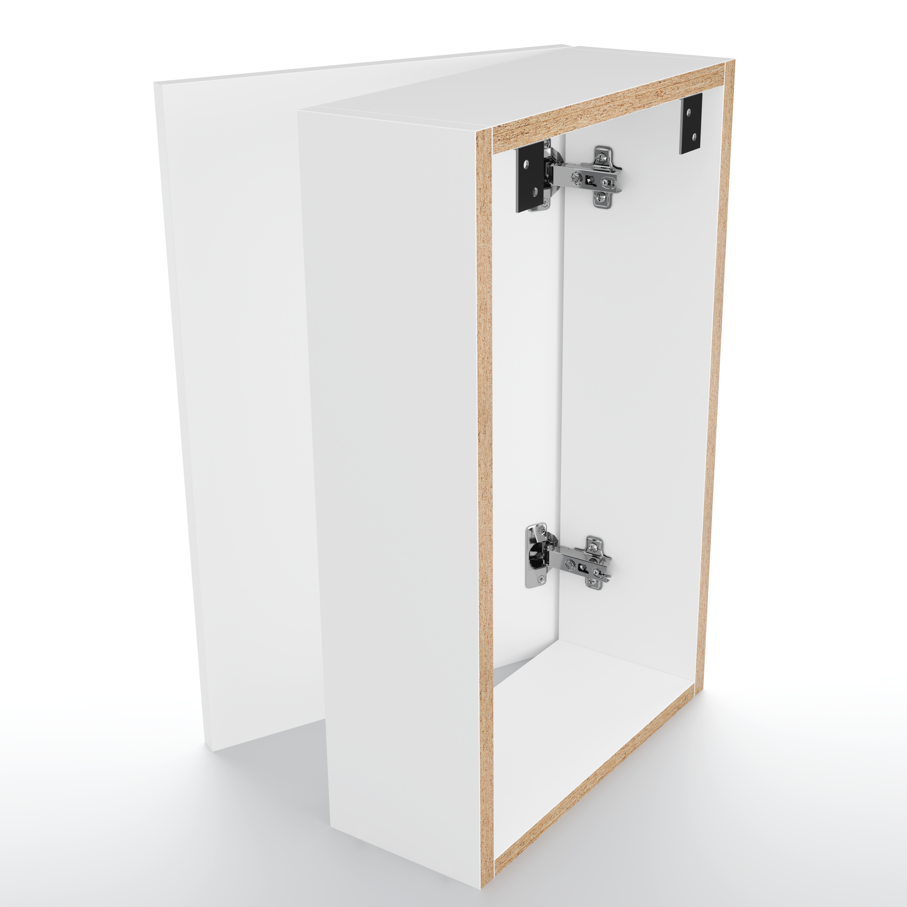 Cache tableau électrique blanc "SUR MESURE"